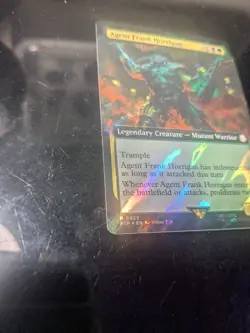 MTG Fallout Extended Surge Foil Agent Frank Horrigan Magic The Gathering NM - Image 3