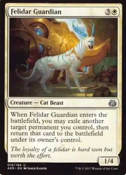 Aether Revolt #19 Felidar Guardian - Image 1