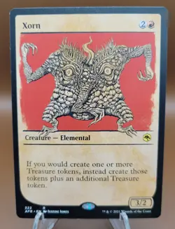 SHOWCASE Xorn x1 MTG Adventures in Forgotten Realms Magic Light Play LP English - Image 1