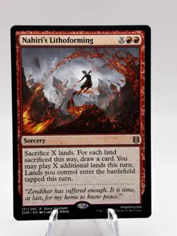 Nahiri's Lithoforming 151/280 Zendikar Rising ZNR MTG NM - Image 1