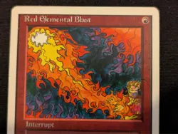 Red Elemental Blast - Unlimited - LP - Magic the Gathering - MTG - Red - Image 3