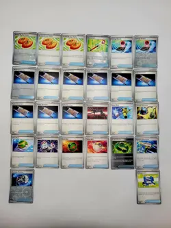 Pokemon Cards Lot 26 ITEM TRAINER MIX - Image 1