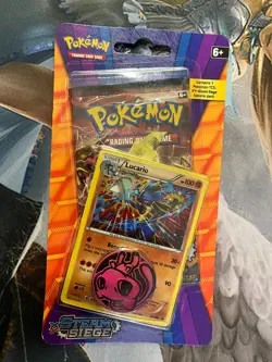 Pokemon "Steam Siege" 10-Card Sealed Checklane Booster (Yveltal) X1 - Image 1