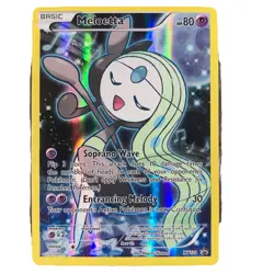 Pokemon Meloetta XY120 Holo Promo Rare NM Near Mint XY Black Star - Image 1