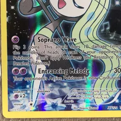 Pokemon Meloetta XY120 Holo Promo Rare NM Near Mint XY Black Star - Image 5
