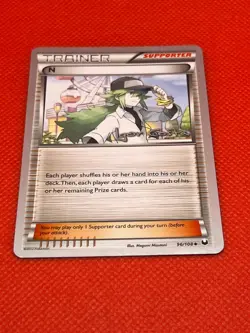 Pokemon Tcg N 96/108 Dark Explorers WC 2012 - Image 2