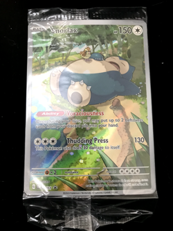 Pokemon TCG Snorlax SVP051 Scarlet and Violet 151 Promo 🔥SEALED!🔥 - Image 2