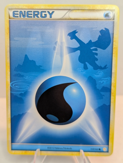 Water Energy HeartGold SoulSilver Pokemon Card 117/123 LP-NM - Image 1
