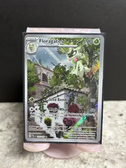 Pokemon Floragato 197/193 Sv02 Paldea Evolved Illustration Rare Holo English TCG - Image 1