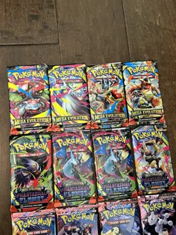 Pokemon TCG Sealed Packs Surging Phantasmal Journey Destined Mega Lot of 18 New - Image 2