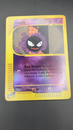 Pokemon TCG - GASTLY 109/165 | REVERSE HOLO Expedition | 2002 near mint - Image 4