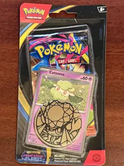 Pokemon Mega Evolution Phantasmal Flames Cottonee / Whimsicott Blister Lot of 2 - Image 2