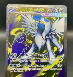 Mega Absol ex 161/132 Mega Evolution Ultra Rare Full Art Holo Pokemon TCG NM/M - Image 3