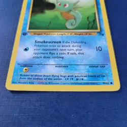 Pokemon Horsea 49/62 Fossil 1st Edition Regular Moderately Playd *FREE SHIPPING* - Image 3