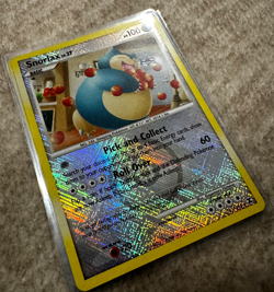 Snorlax #33/111 Pokemon Rising Rivals League Promo Crosshatch Holo - Image 2