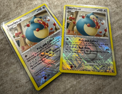 Snorlax #33/111 Pokemon Rising Rivals League Promo Crosshatch Holo - Image 3
