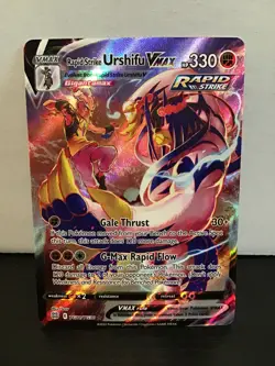 Rapid Strike Urshifu VMAX TG21/TG30 Pokemon Brilliant Stars Trainer Gallery Holo - Image 1