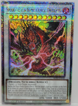 ALIN-EN040 Snake-Eyes Vengeance Dragon (Quarter Century Secret Rare) - Image 1