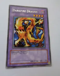 Darkfire Dragon LOB-019 (Rare, Unlimited, Lightly Played / LP) Yugioh - Image 1
