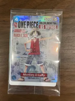 One Piece CCG Monkey.D.Luffy BVB x One Piece Match Day '25 - Image 1