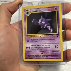 Pokemon TCG Haunter 43/130 Base Set 2 Unlimited Uncommon Card WOTC NM/MT Vintage - Image 2