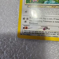 POKEMON 2002 LIGHT WIGGLYTUFF 54/105 TRADING CARD - Image 3