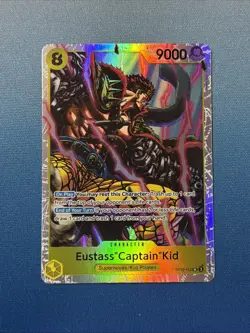 Eustass "Captain" Kid (112) OP10-112 English SR Royal Blood One Piece Card Game - Image 1