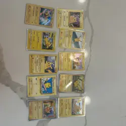 Pokemon Pikachu 10 Card Lot TCG Regular & Holo English Collectible Cards - Image 1