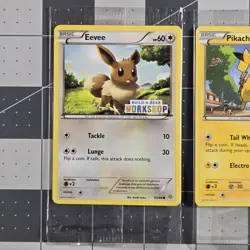 Pokemon Sealed Build A Bear Promo Eevee And Pikachu 63/98 20/108 Cards - Image 2