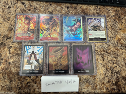One Piece Card Lot Don! Sabo, Portgas, Marco, Ground Death - Promos Foils OP-14 - Image 1
