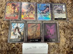 One Piece Card Lot Don! Sabo, Portgas, Marco, Ground Death - Promos Foils OP-14 - Image 3