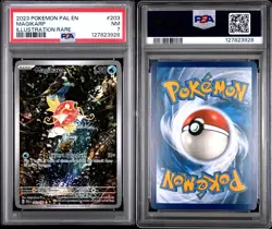 2023 Pokemon TCG Magikarp Scarlet & Violet Paldea Evolved Holo Card 203/193 PSA7 - Image 3