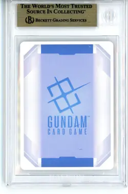 BGS GEM MINT 9.5 Gundam Card Game Gundam RX-78-2 ST01-001 LR Gundam Beta 2024 - Image 2