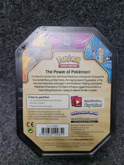 Pokemon TCG Champions Tin Machamp Promo Card 3 Booster Packs New Sealed 2016 820650102851 - Image 5