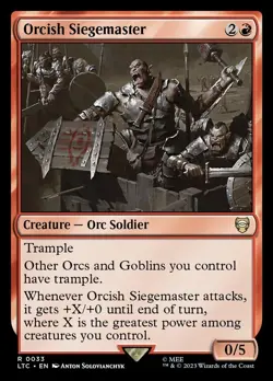 Saruman, the White Hand Commander Deck EDH 100 Magic Cards Custom Deck MTG Orcs - Image 5