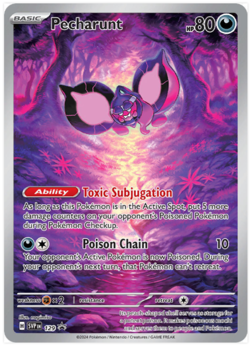 Pecharunt SVP 129 Holo Promo Pokemon Card Scarlet & Violet NM - Image 1