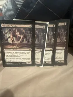 Magic The Gathering Conflux Kederekt Parasite Regular Card x4 - Image 2