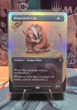 Badgermole Cub (Borderless) Avatar: The Last Airbender Foil - Image 1