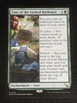 MTG Murders at Karlov Manor Case of the Locked Hothouse 0155 NM Rare - Image 1