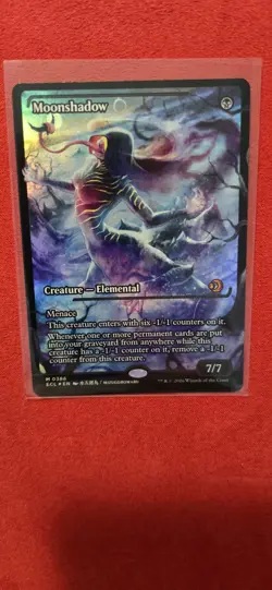 Moonshadow (0386) - Foil - Showcase Lorwyn Eclipsed MTG - Image 4