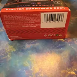 Magic The Gathering MTG Commander Starter Deck: Chaos Incarnate Brand New - Image 5