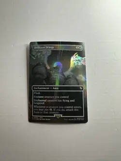 Brilliant Wings Borderless NM Final Fantasy Foil Magic The Gathering Near Mint - Image 1