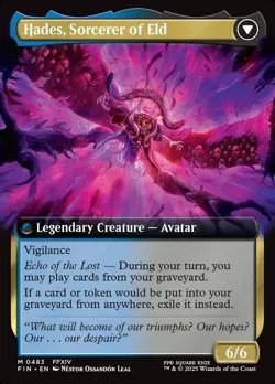 Emet-Selch, Unsundered (Extended Art) #483 (Foil) NM Final Fantasy FIN Magic MTG - Image 2