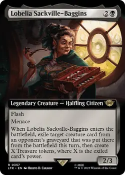 MTG - Lobelia Sackville-Baggins - Ext - Lord of the Rings - Magic the Gathering - Image 1