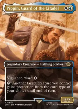 MTG - Pippin, Guard of the Citadel - Borderless - Lord of the Rings - Magic - Image 1