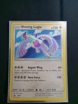 Pokemon TCG Shining Lugia SM82 - 2017 Shining Legends Promo - Holo Rare - Image 1