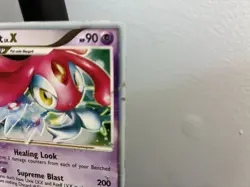 Pokemon TCG Mesprit LV.X Legends Awakened Holo Card 143/146 - Image 3