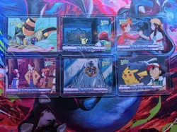 Pokemon TCG Pokemon The Movie 2000 Tops Blue Logo NM/LP LOT Of 6 - Image 1