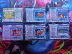 Pokemon TCG Pokemon The Movie 2000 Tops Blue Logo NM/LP LOT Of 6 - Image 2