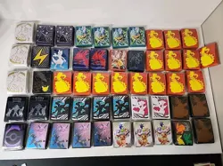 Pokemon Elite Trainer Box & Collection Box Sleeves Mixed Lot Of 51 packs - Image 1